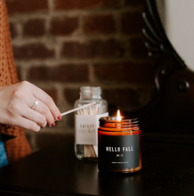 Load image into Gallery viewer, Hello Fall Candle