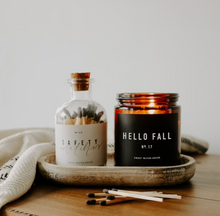 Load image into Gallery viewer, Hello Fall Candle

