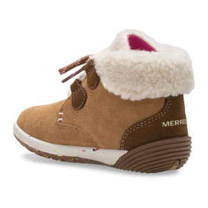 SALE Merrel Toddler/Infant Bare Step Cocoa Chestnut Boots