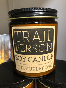 Trail Person Candle
